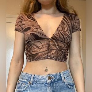 Trendy going out top